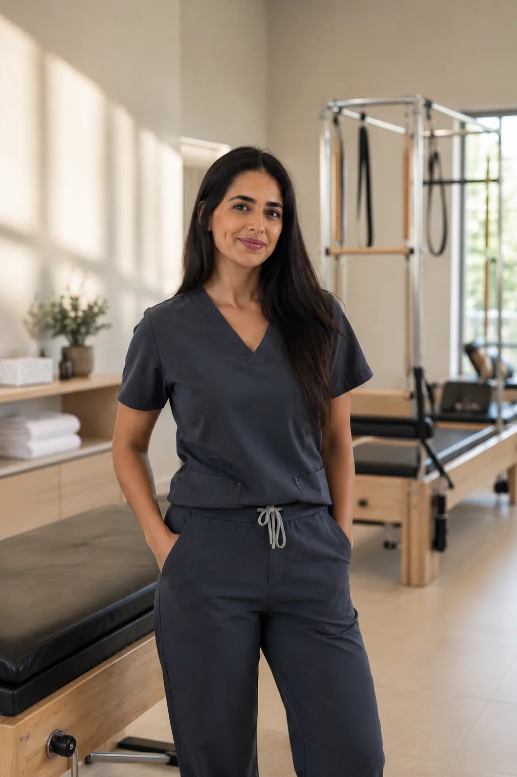 Hilana, fisioterapeuta e instrutora de Pilates do Bem Estar